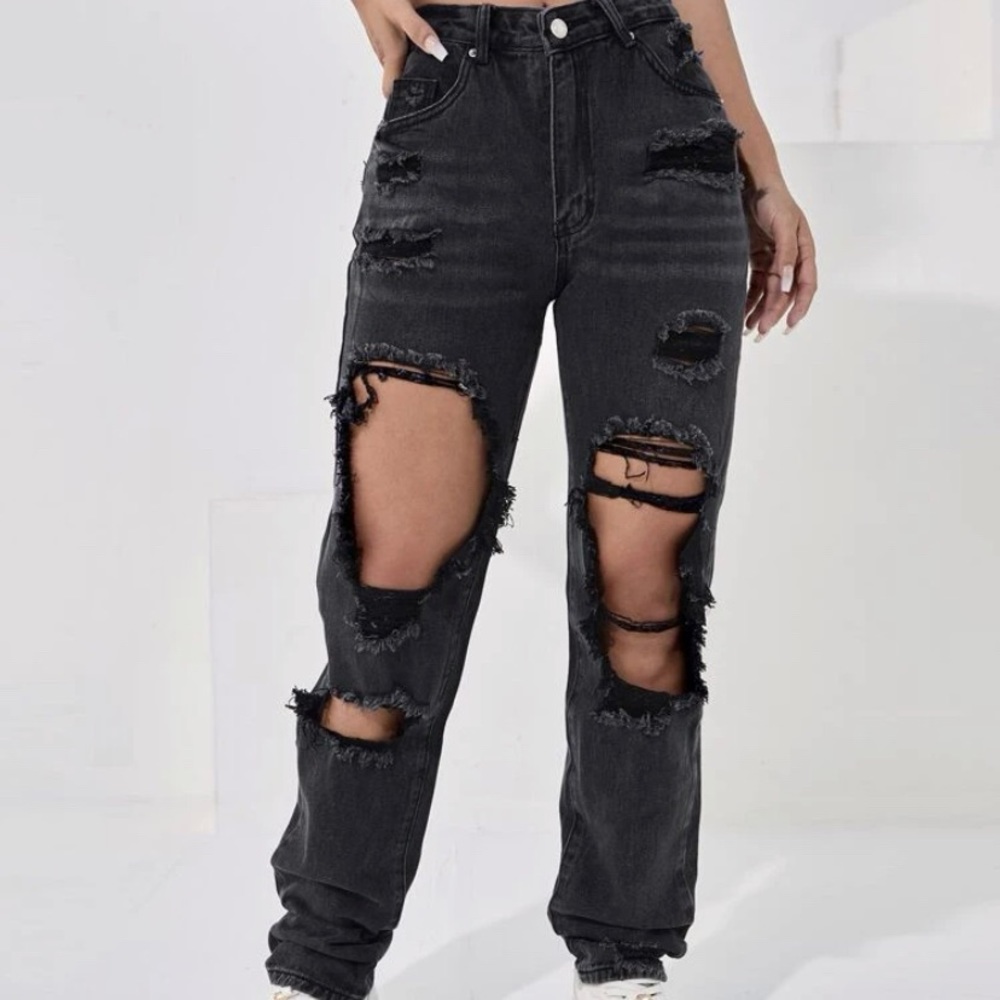 shein ripped jeans